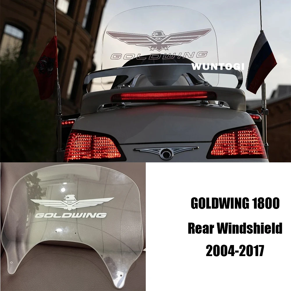 

For Honda Goldwing GL1800 Motorcycle Rear Windshield Deflector GOLDWING1800 Rear Windshield Goldwing 1800 2004-2017