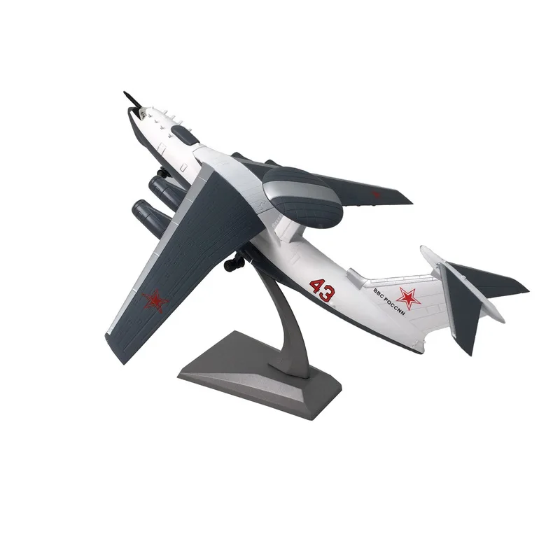 1: 200 Soviet Union A50 Early Warning Aircraft Alloy Model Military Enthusiasts Home Decoration Ornaments Friends Birthday Gifts