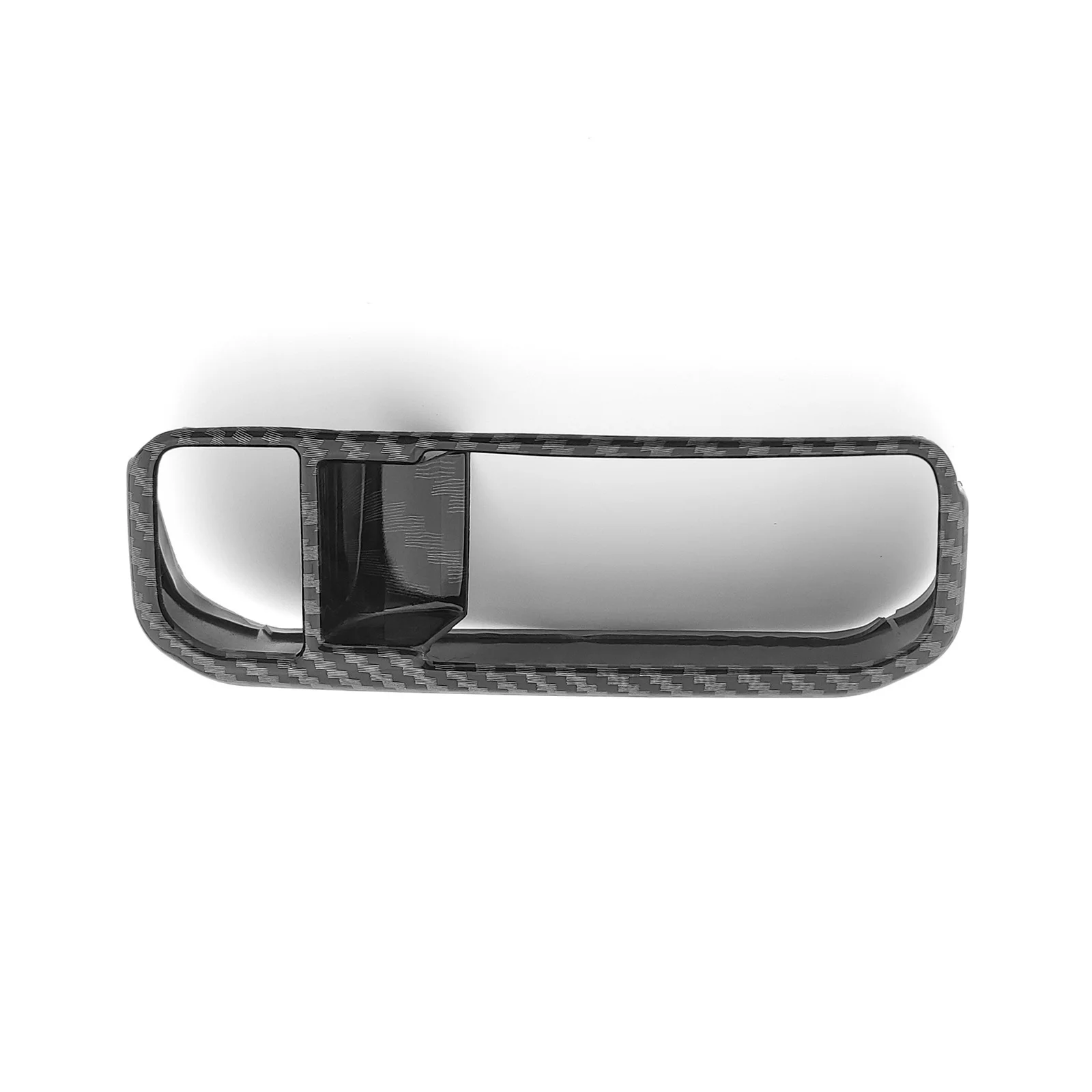 For Kia EV3 Carbon Fiber Wood Grain Style Headlight Lamp Light Button Cover Frame Trim Car Interior Decoration