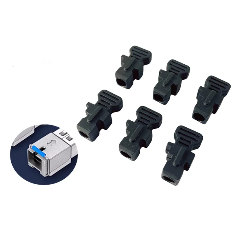 qsfp cage dust Plug Transceiver Optical Fiber Port Dust Cover For SFP Dust Cover