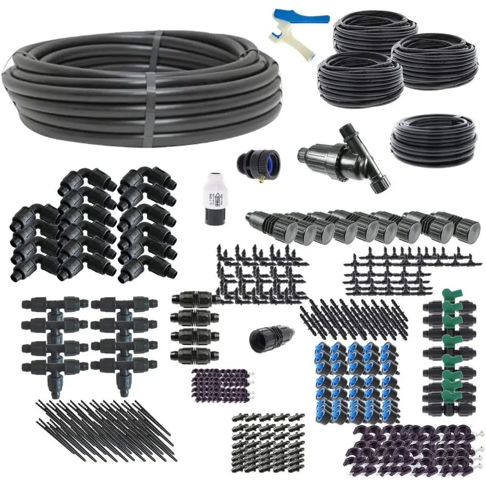 

Система капельного полива премиум-класса против комплекта для приподнятой грядки