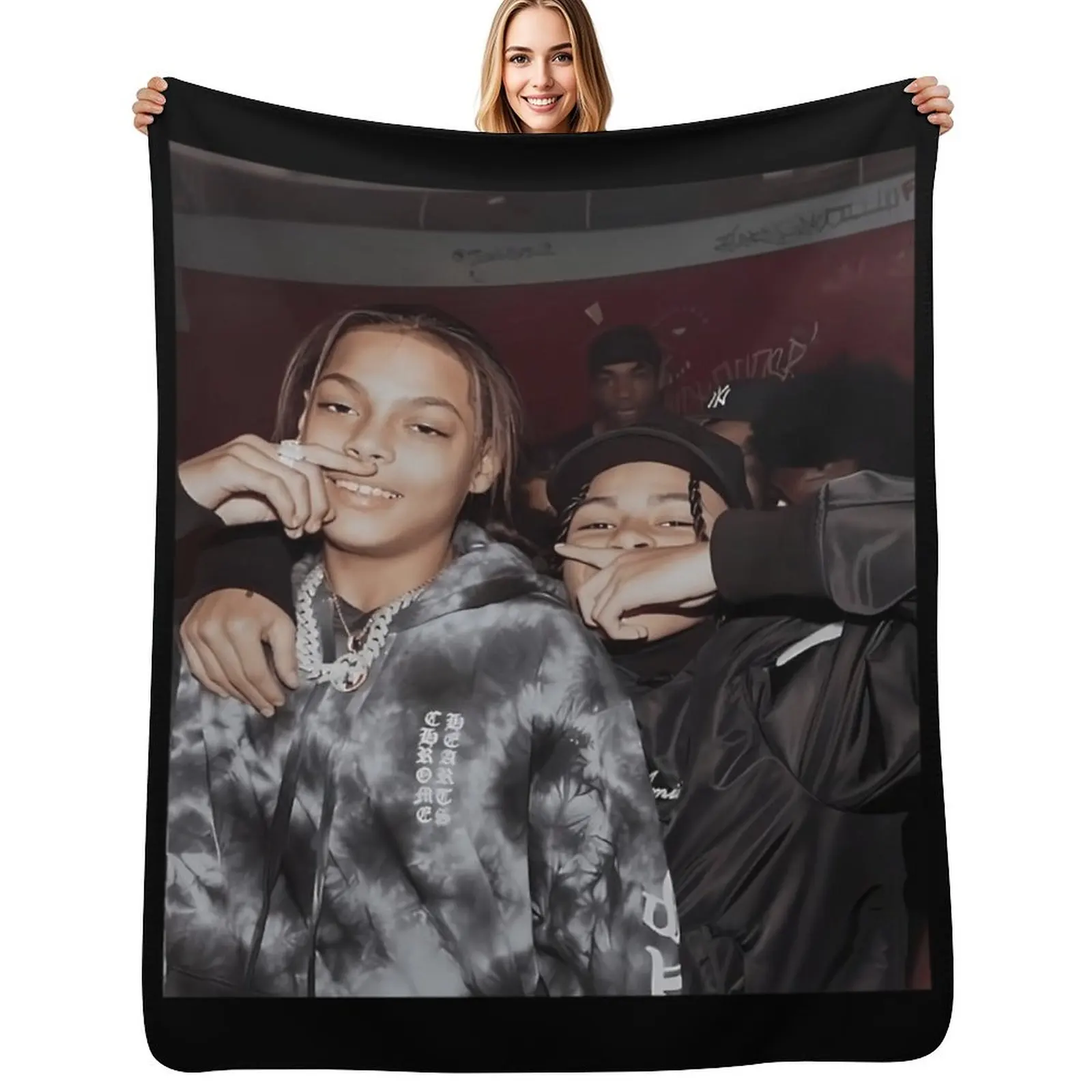 

Dd osama and sugarhillddot Throw Blanket Versatile Cozy Throw Blanket for All Occasions