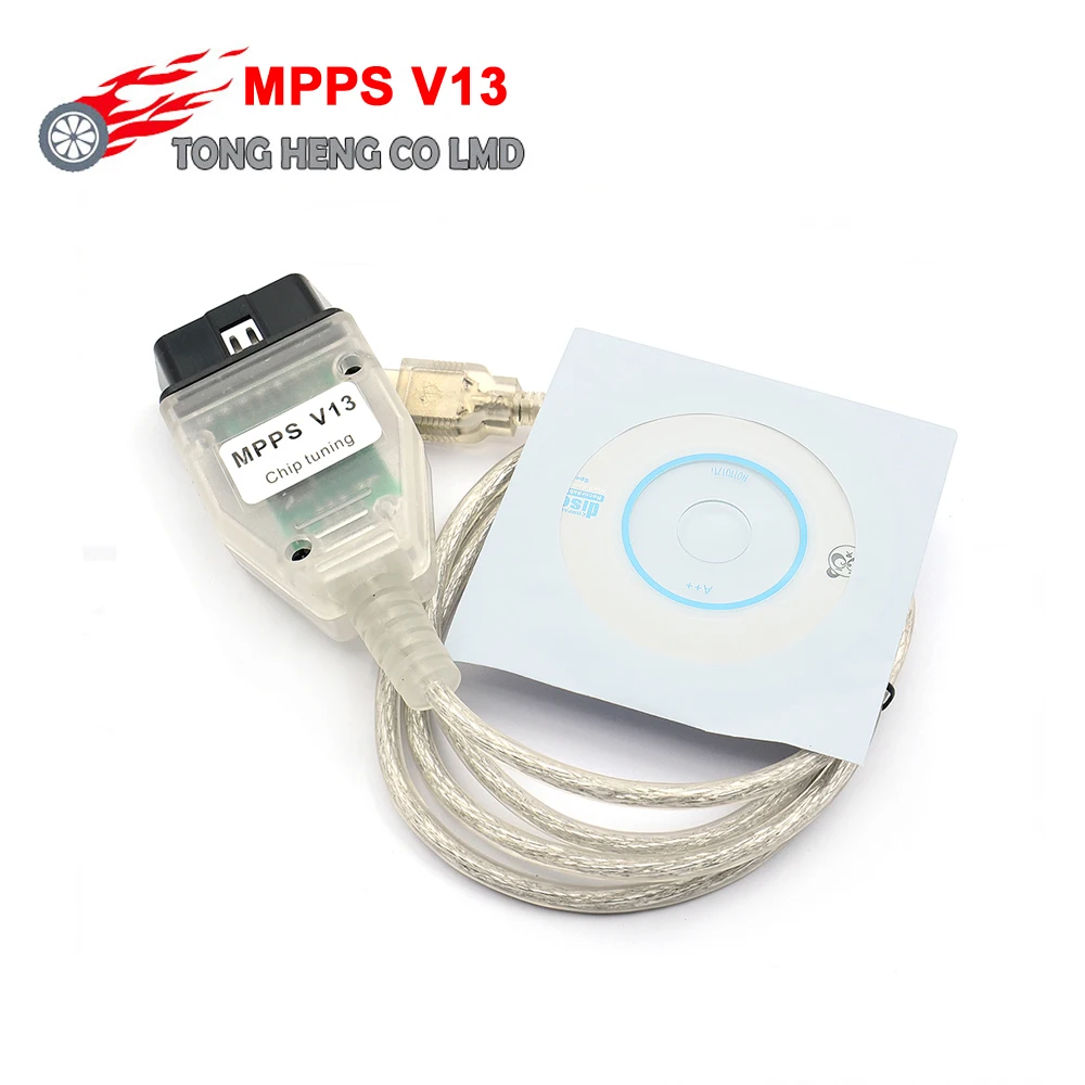 MPPS V13 ECU Programmer SMPS MPPS V13.02 V13 K CAN Flasher Chip Tuning MPPS Cable V13 Professional Diagnostics Cable