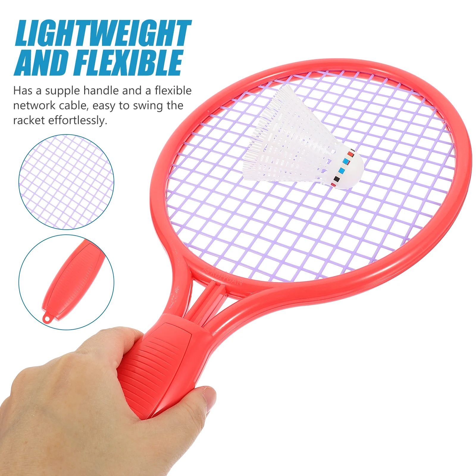 Children\'s Racket Outdoor Toy for Kids Sports Plaything Leisure Tennis Toys Beach