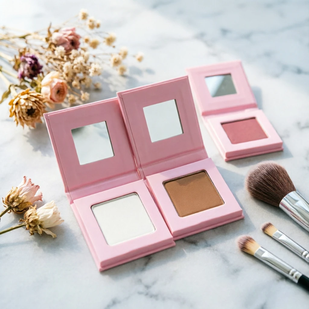 Premium Custom Logo Wholesale Pressed Contour Setting Powder Oil Control Matte Finish Longlasting Compact For Women Daily Makeup