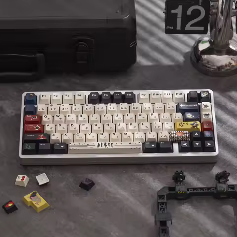 JOJO Stardust Crusaders Keycap Set 140key PBT Custom Anime Keyboard Cap Cherry Profile Gaming Key Cap for Mechanical Keyboard