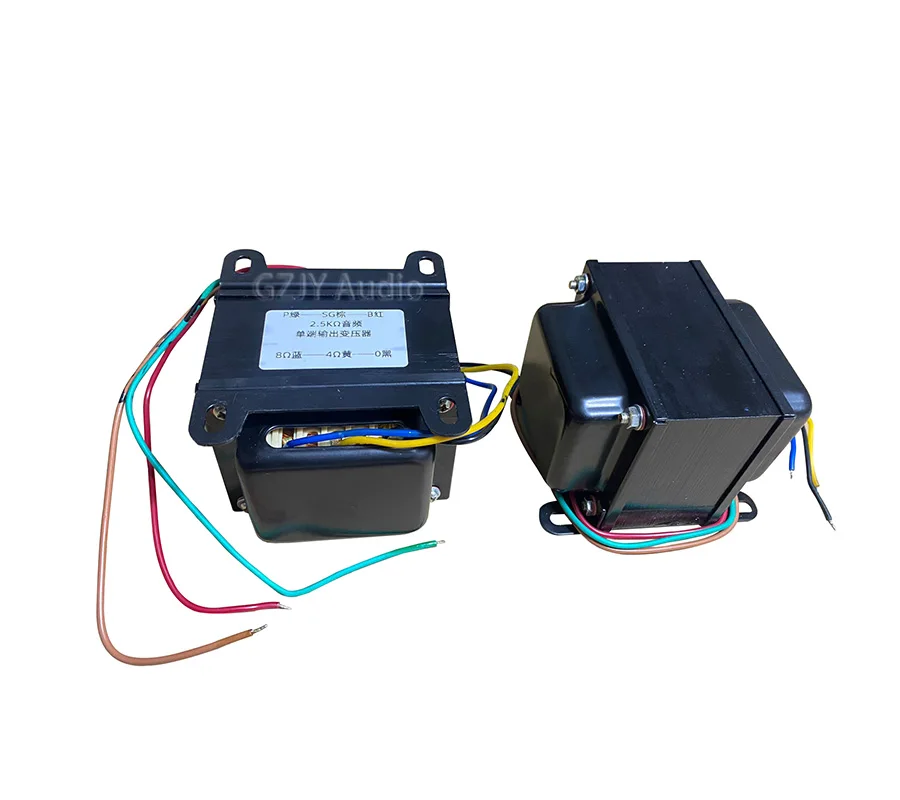 25W Tube Amplifier Output Transformer Single-ended Output Transformer For EI34 KT88 FU7 FU50 6P3P/Z11 3.5K/2.5K/5K Optional