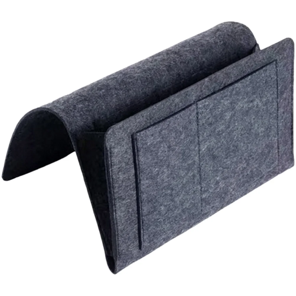 Multifunctionele vilten opbergtas Nachtkastje Organizer met zakken voor bank Armsteun Afstandsbediening Houder Dorm Slaapkameraccessoire