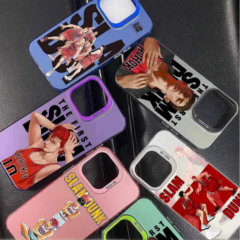 Slams Dunk-k Case for iPhone 12 Pro 15 Plus XR 13 XS Max 14 Pro X 11 Pro Max 11 Pro TPU Silicone Soft Cover