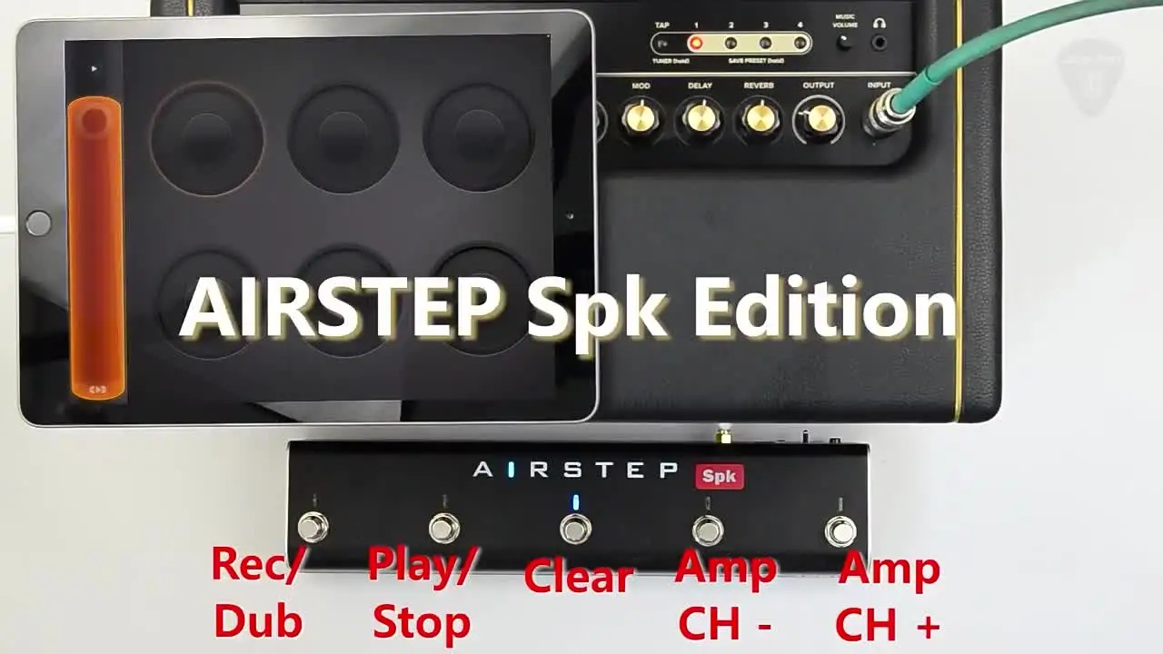 Xsonic-airstep spk Editionフットコントローラー、spark 40、mini
