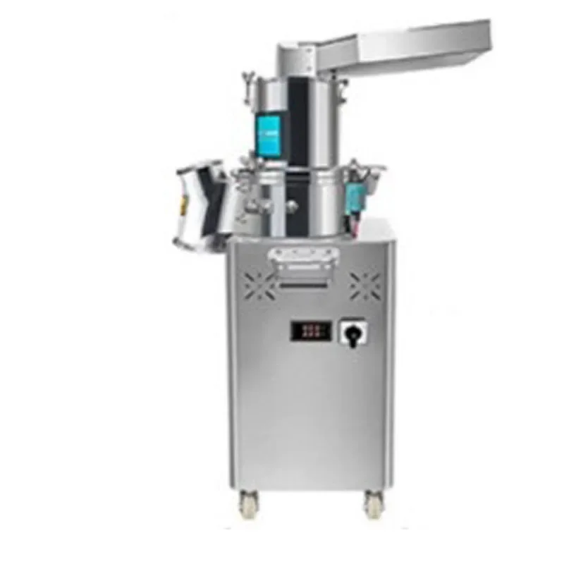 Commercial Herb Grinder Continuous Flow Grinding Machine Stainless Steel Grain Spice Pulverizer Efficient Fine Powder Customized