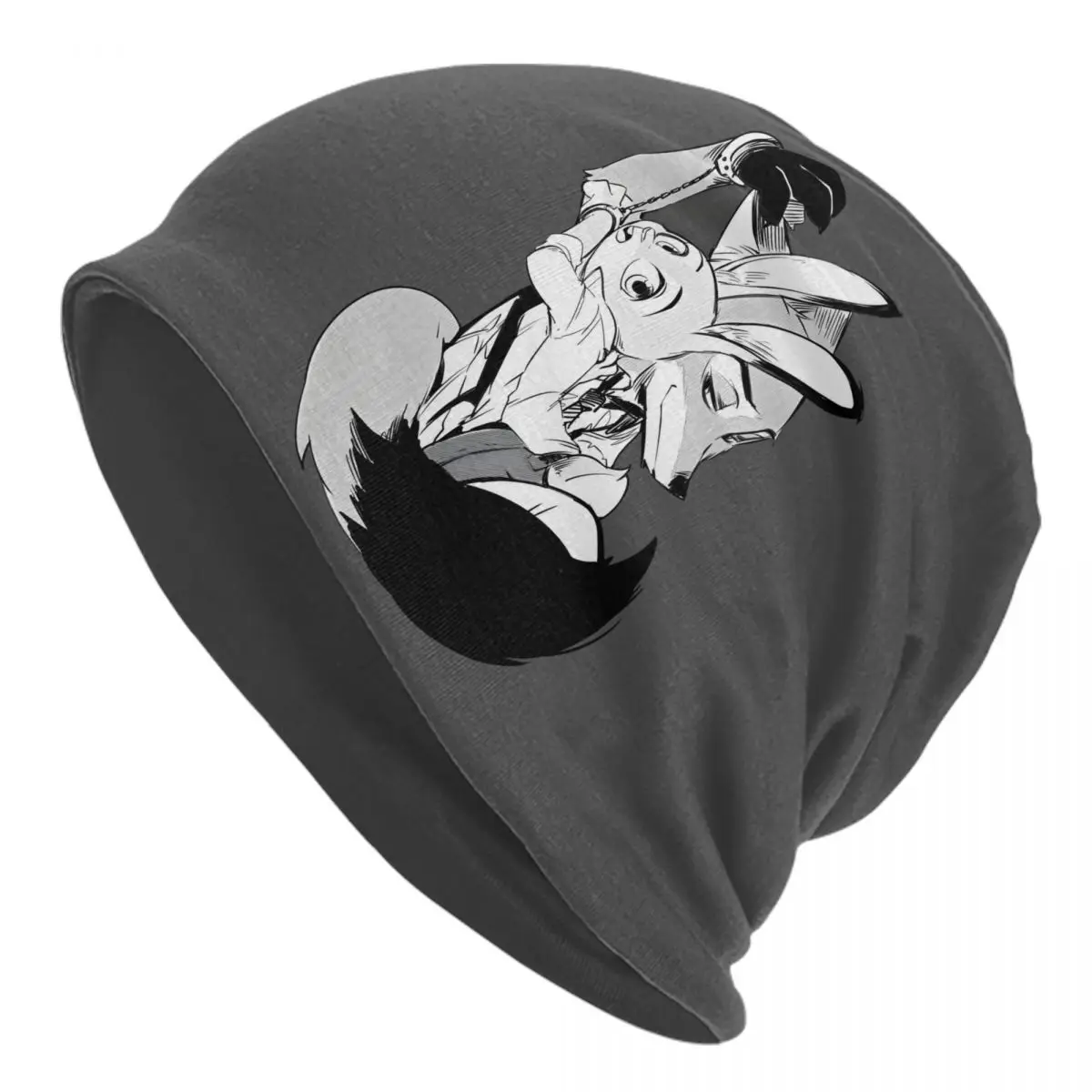 

Custom Zootopia Beanie Cap Unisex Winter Warm Bonnet Homme Knit Hats Hip Hop Zoo Animation Skullies Beanies Hats For Men Women