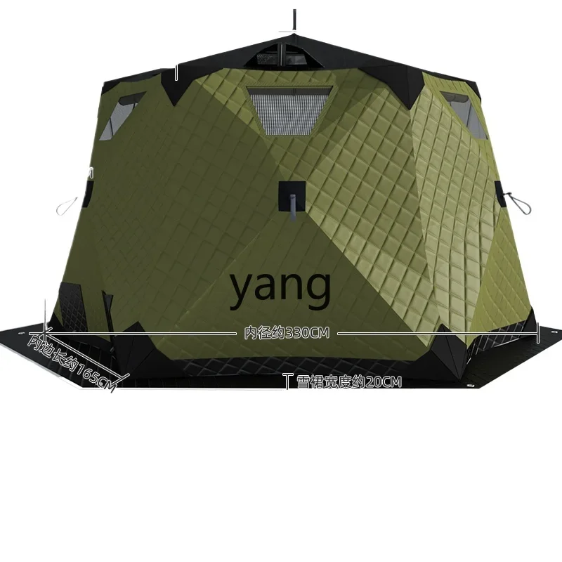 CX outdoor winter fishing camping equipment thickened cotton warm windproof and cold-proof tent