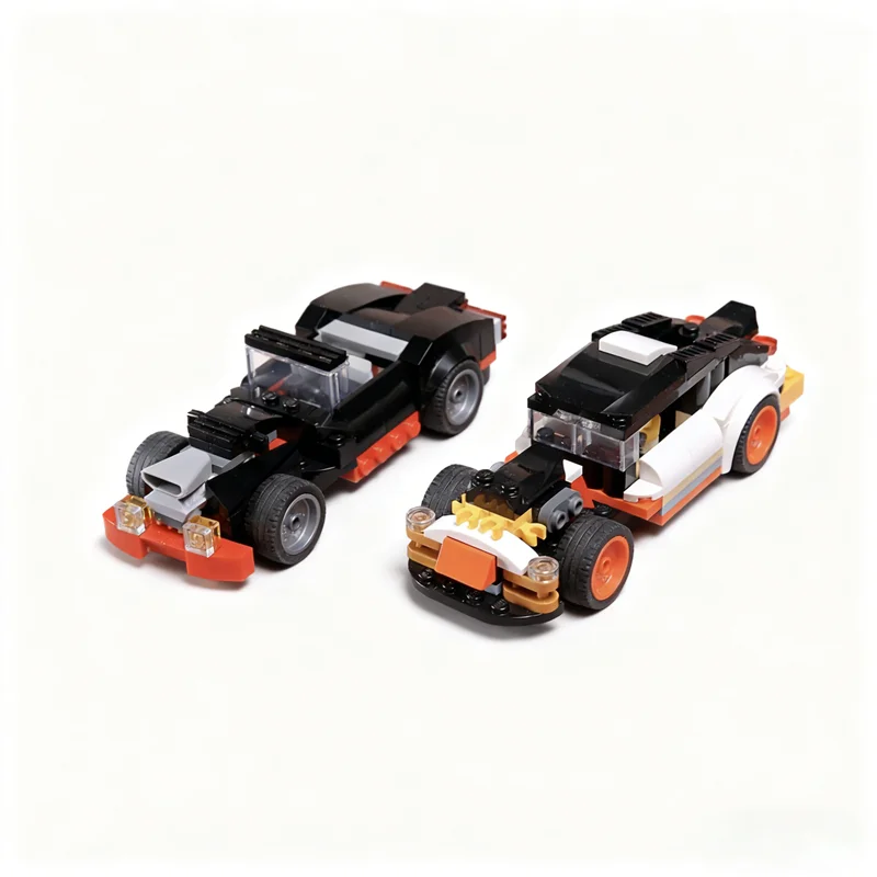 

212 шт. MOC City Hot Rod Club Модель Строительные блоки Сборка Строительные игрушки DIY Рождественский подарок Творческая идея Образовательный кирпич