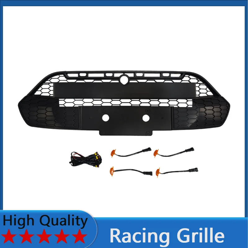 

For Ford Transit Custom 2012-2018 Racing Grille Front Bumper Grill Body Kit Accessories