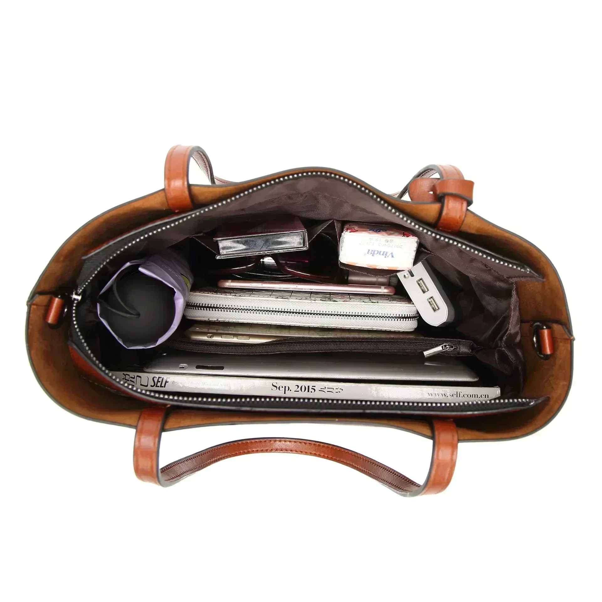 Vintage Business Messenger Shoulder Bag Large Capacity Men Crossbody School Bag for Teenage Man Sling Big Travel Bags