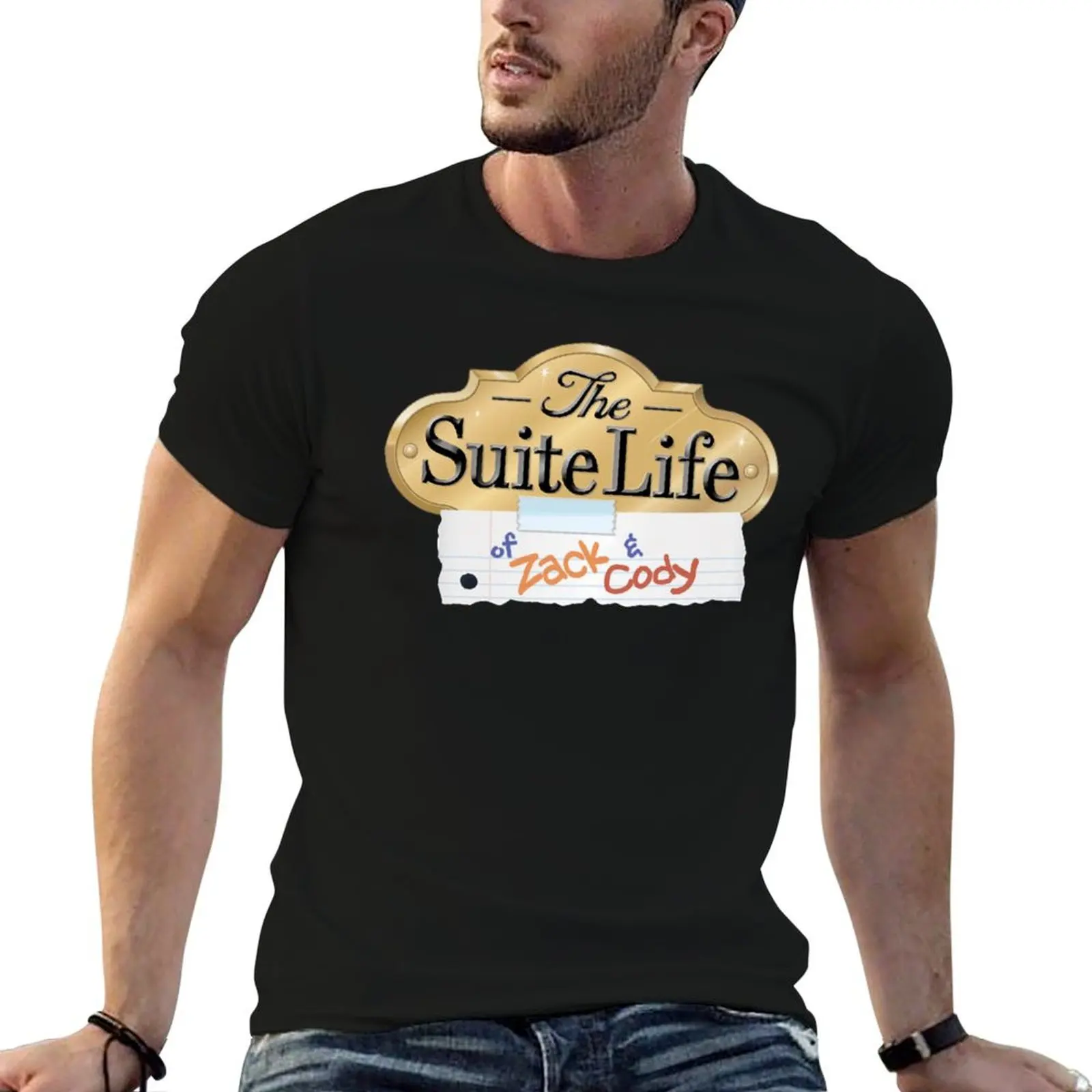 

plain of suite t pack man man for t logo cody zack and shirt white T-Shirt shirts life