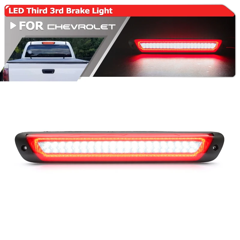 Smoked Led Strobe Third 3rd Brake Light Cargo Roof For Chevrolet Colorado GMC Canyon Pickup Trucks 2004-2012 For Isuzu I-Series