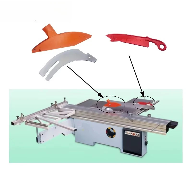 1PC Precision Table Saw Dust Cover Dividing Knife Dust Protection Hood Pusher Cutters Woodworking Machinery Accessories