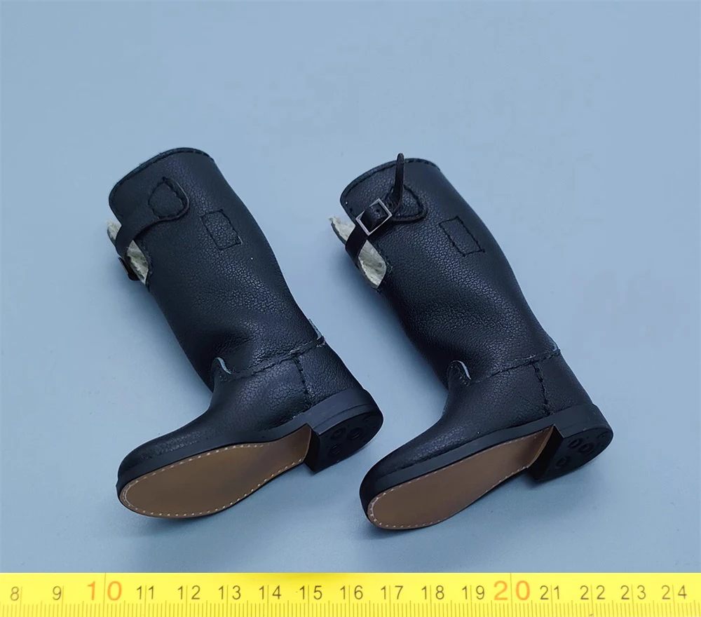 新着 1/6 DID アクションフィギュア英国空軍兵士革製ロング中空靴ブーツセーターキャップとメダル付き K80187