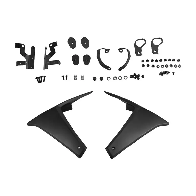 

ABTU-Motorcycle Side Spoiler Aerodynamic Wing Deflector For MT-09 Gen 4 MT09 MT-09 SP 2024 2025 Naked Style Black