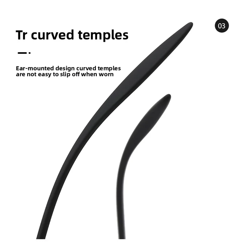 نظارات شمسية TR90 خفيفة للغاية بدون إطار للحماية من الأشعة فوق البنفسجية بتصميم على شكل علجوم نظارات صيد للسائق المستقطبة مطلية بالكروم