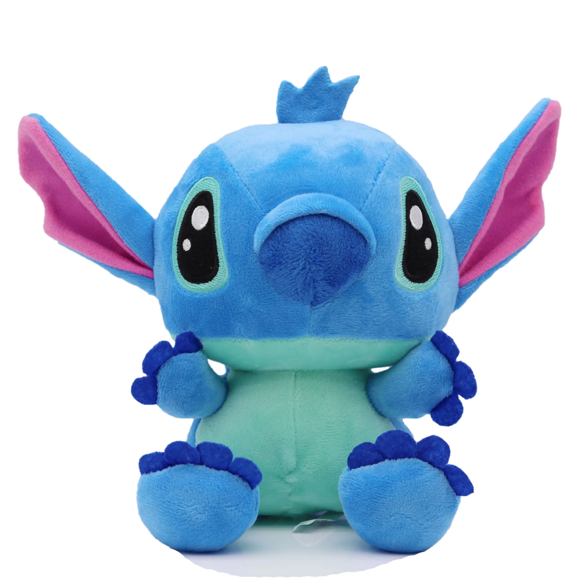 Hot kawaii disney stich plüsch puppenspiel zeug anime lilo & stich ausgestopfte puppe niedliche stich plüsch puppe kinder geburtstags geschenk