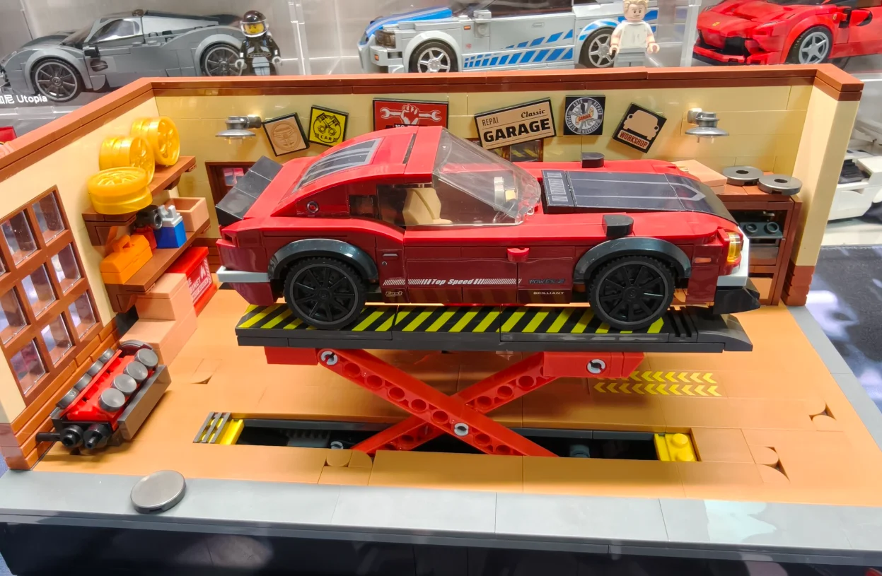 

Конструктор JD098 «Винтажный ремонтный цех: Серия Speed» — машинка для мальчиков, мужчин, коллекционеров, для дома, рабочего стола, мужской комнаты, подарок на день рождения, Рождество