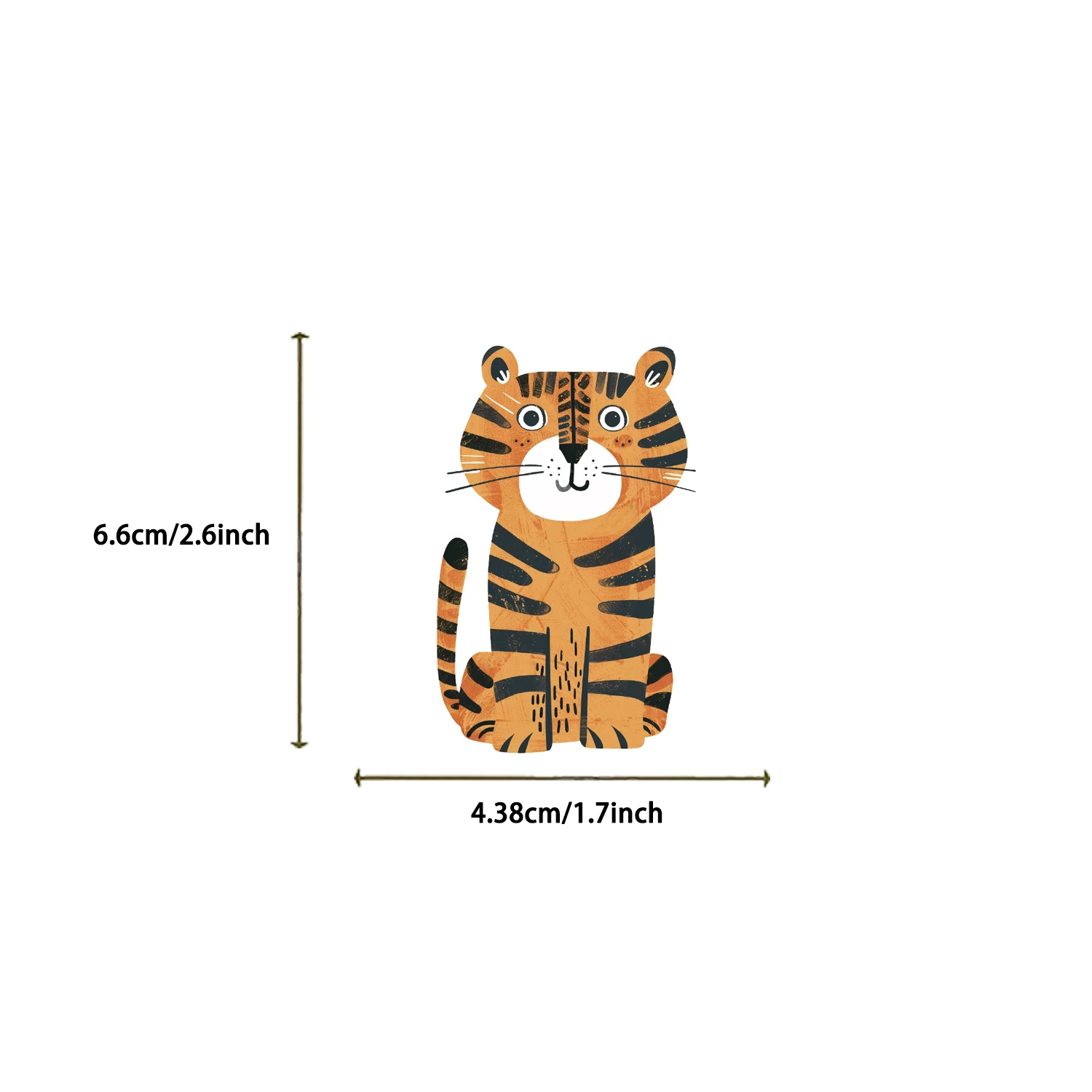 50 pezzi di animali strani dipinti ad acquerello adesivi cartoni animati creativi divertenti decorazione notebook chitarra tigre riccio squalo adesivo