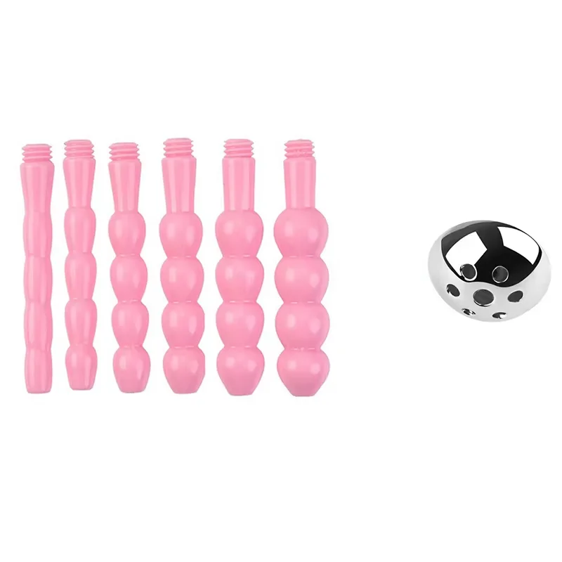 Juego de tapones para pene pequeño, catéter de sonido uretral rosa, dilatador de estimulación, tapón para pene hueco, palo de inserción, juguete sexual masculino