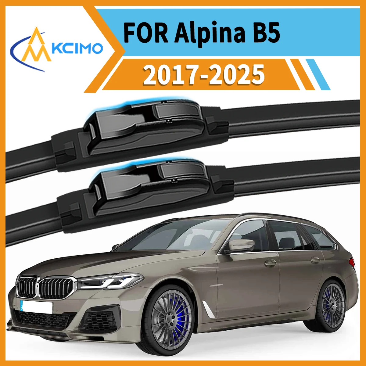 

Essential Upgrade 2PCS Windshield Wipers For Alpina B5/D5 G30 2017-2025 All-Weather Performance Smudge-Free Clean Maximum Safety
