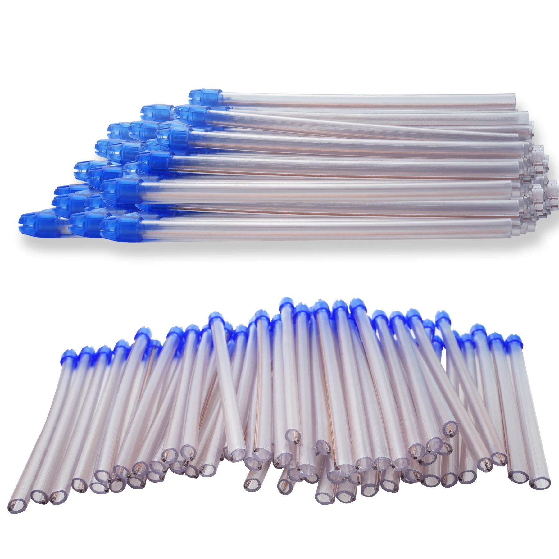 25Pcs Disposable Saliva Ejector Dental Low Volume Suction Tips Aspirator Tube Spray Nozzles Oral Care Tool Dentistry Materials