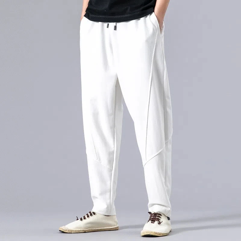 

Harem Pants Men's Baggy Casual Skinny Fashion Sports Pants Spring Autumn Ankle Banded Pants Chinese Style Men's Trousers Homme