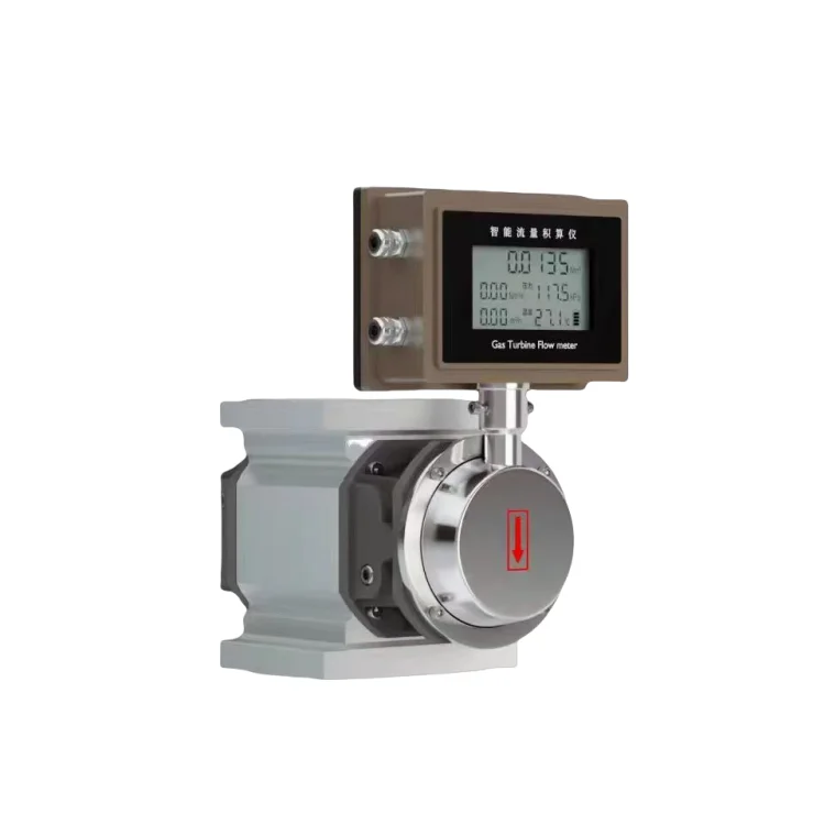 2025 Hot Sale Roots Gas Flowmeter for Compressed Air Natural Gas Oxygen Gas Biogas Measurement Waist Roll Design