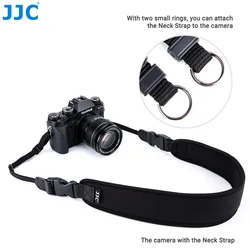 JJC Padded Soft Camera Shoulder Neck Strap Belt for Sony A7 V A7V A7M5 A7CR A7CII A7RV A9III Canon R100 Rebel T7 T8i T7i