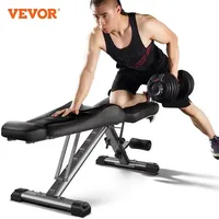 VEVOR Dumbbell Bench Multi-function Dumbbell Stool Height Adjustable Fitness Sit Up Bench Chair Exercise for Home Gym