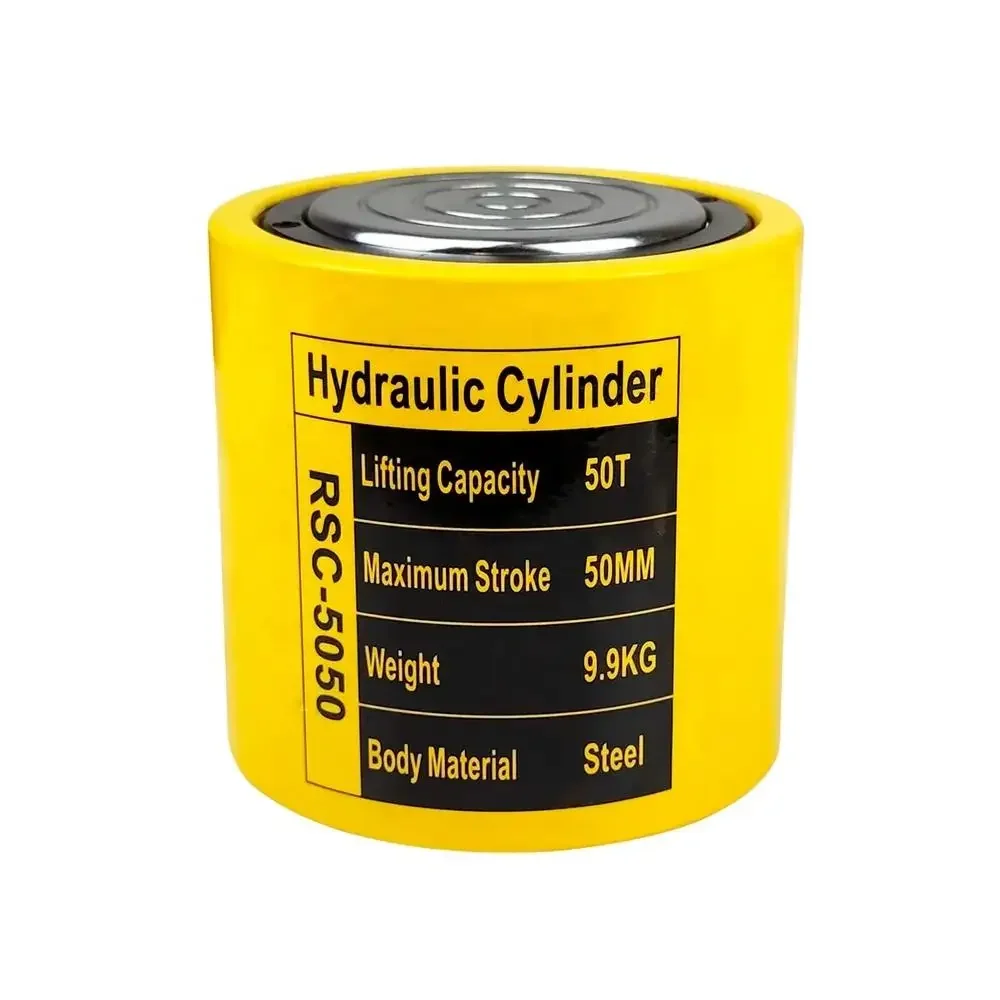 Single Acting Rsc-5050 Hydraulic Cylinder Low Profile Cylinders Hydraulic Automatic Oil Return Mini Hydraulic Cylinder Jack