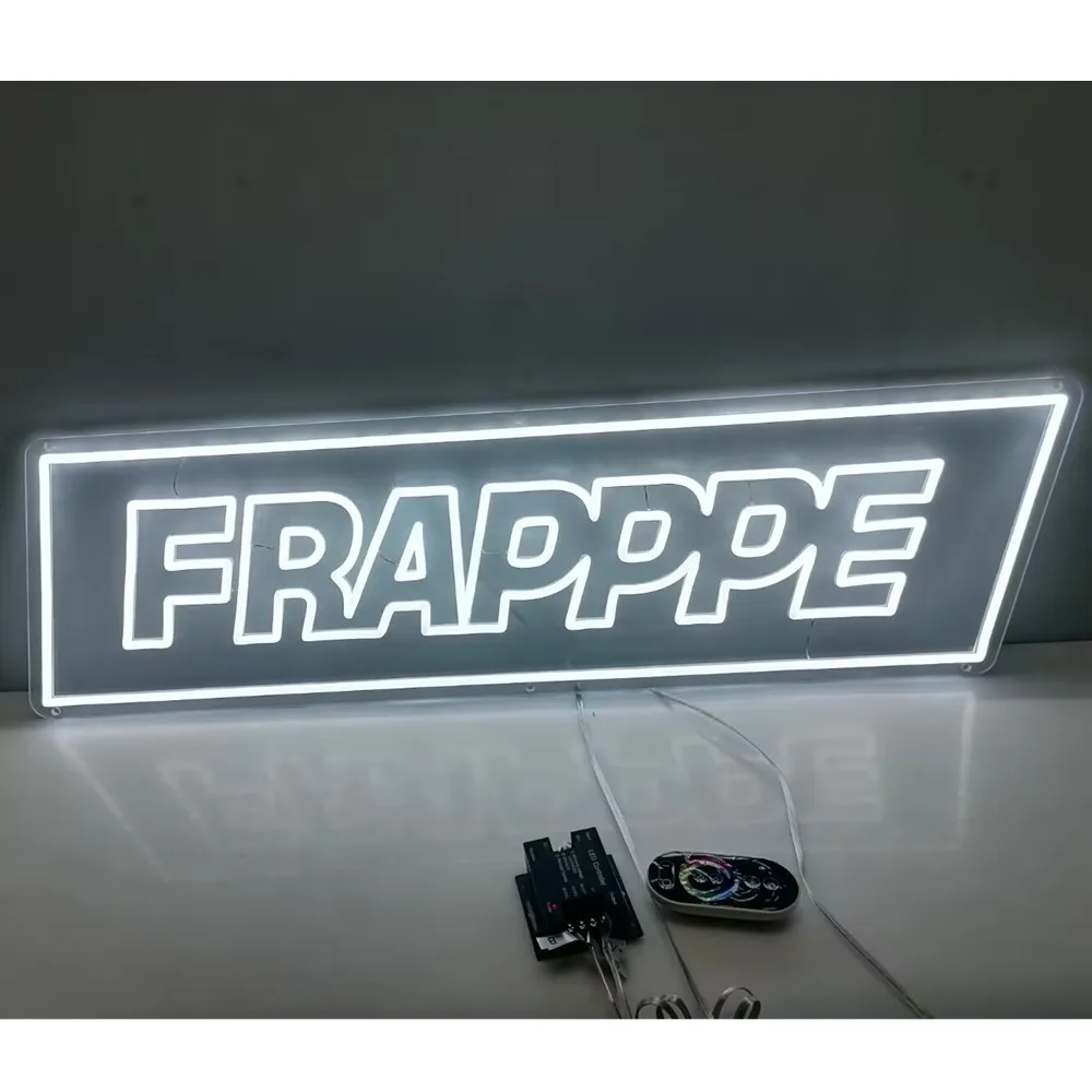 

Custom LED Neon Signs for Bedroom Wall, Bar, Birthday Party | Customizable Text/Icon, Safe Material, Ideal Home Decoration Gift