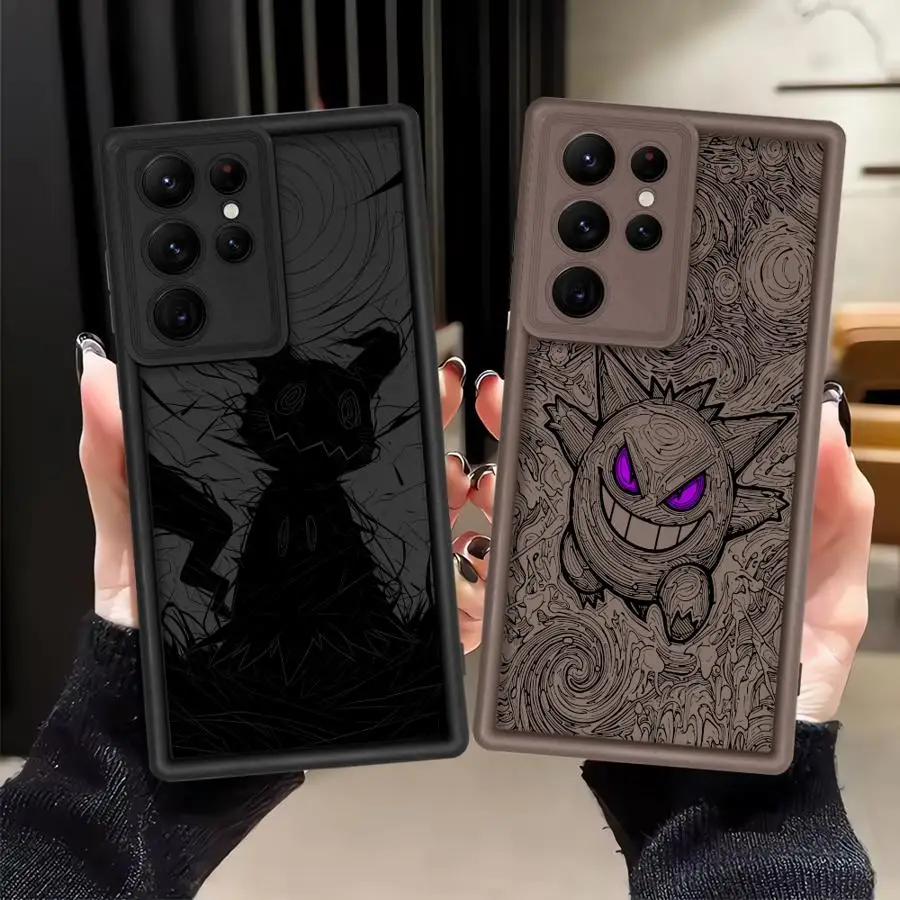 Handyhülle für Samsung Galaxy S26Ultra S24 Ultra Note 20 Ultra S25 S23 S22 S26 Plus S20 FE S21 Hot Ganger Pokemon