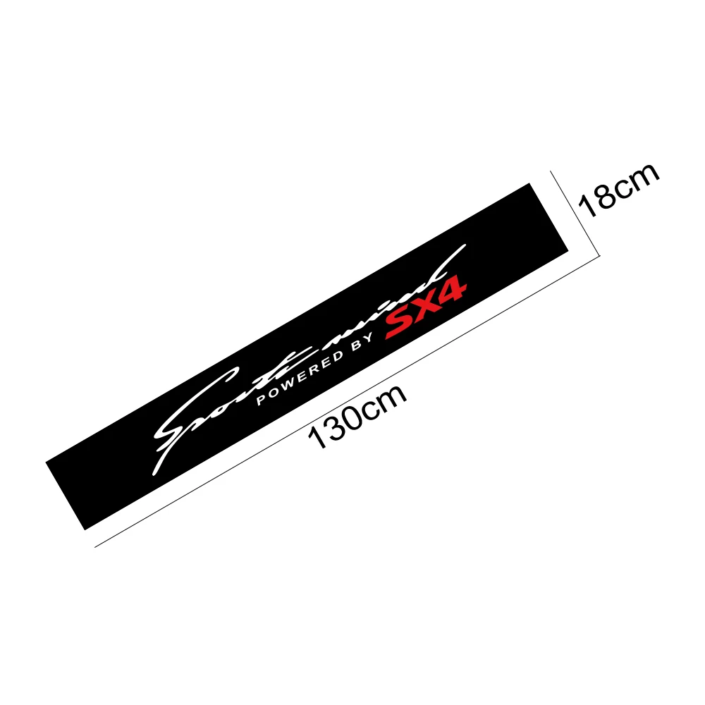 For Suzuki Swift SX4 Jimny Ignis Alto Samurai Baleno Grand Vitara Celerio Ciaz Ertiga Car  Windshield Decal Sticker Accessories view 6