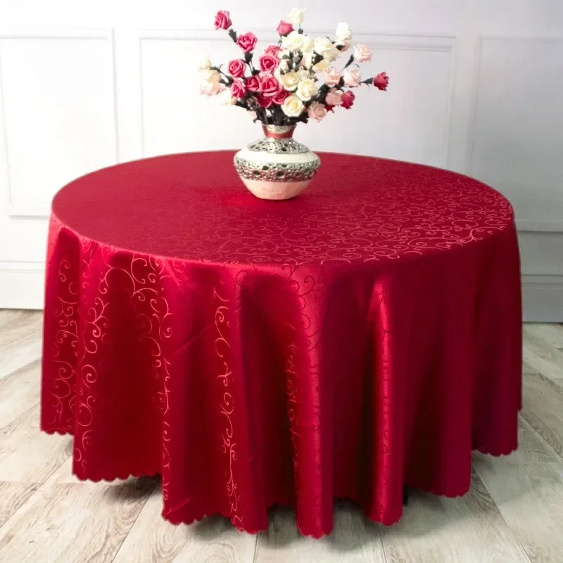 

Hotel tablecloth Round table Square table Wedding round table tablecloth AN76