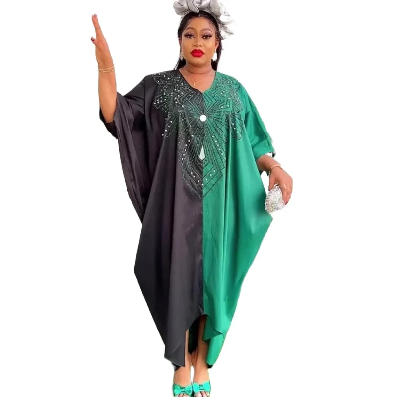 

Elegant African Dresses for Women Traditional Africa Clothing Dashiki Ankara Outfits Gown Abayas Robe Muslim Kaftan Maxi Dress