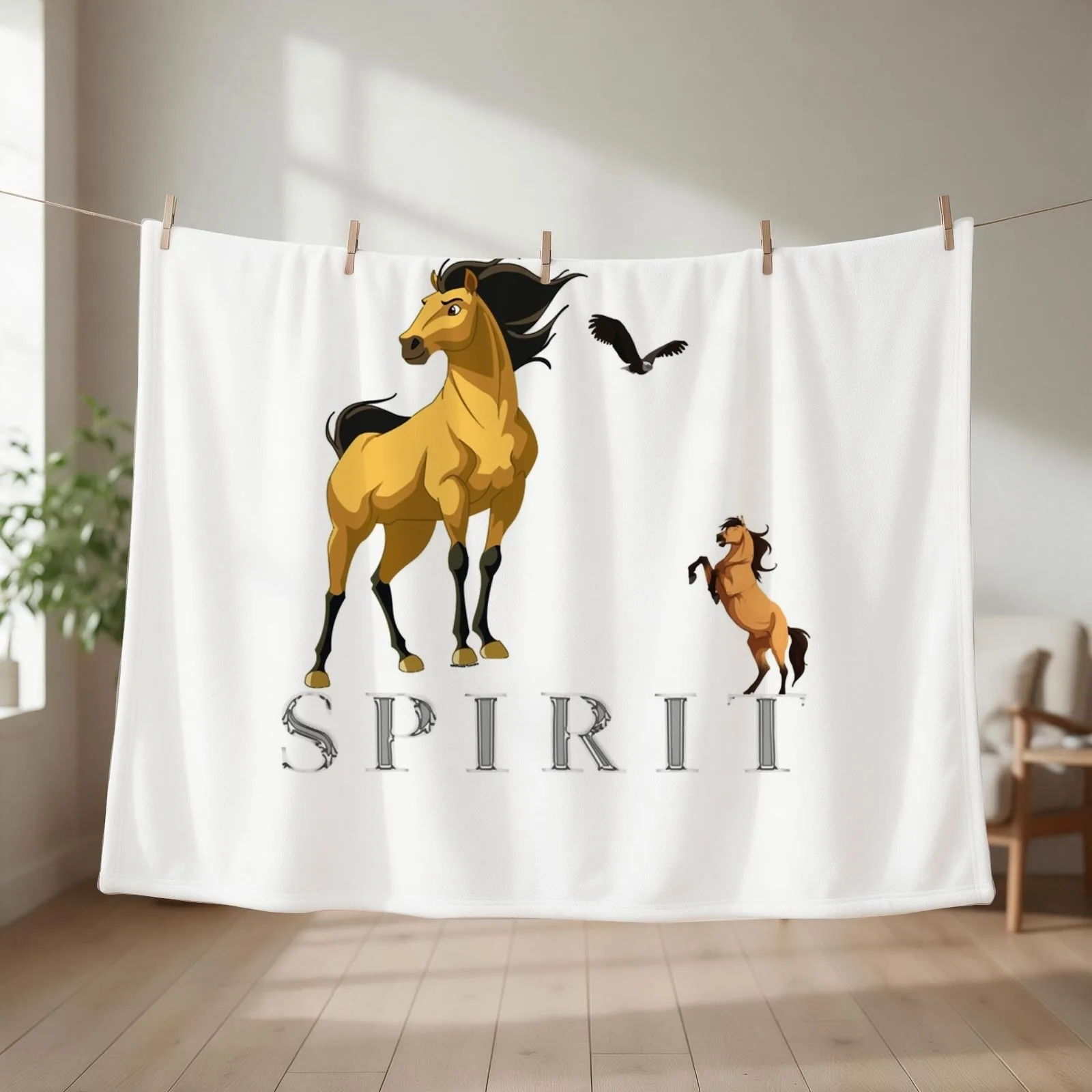 Spirit Stallion of the Cimarron Classic Throw Blanket for winter Thin Sleeping Bag Flannel Blankets