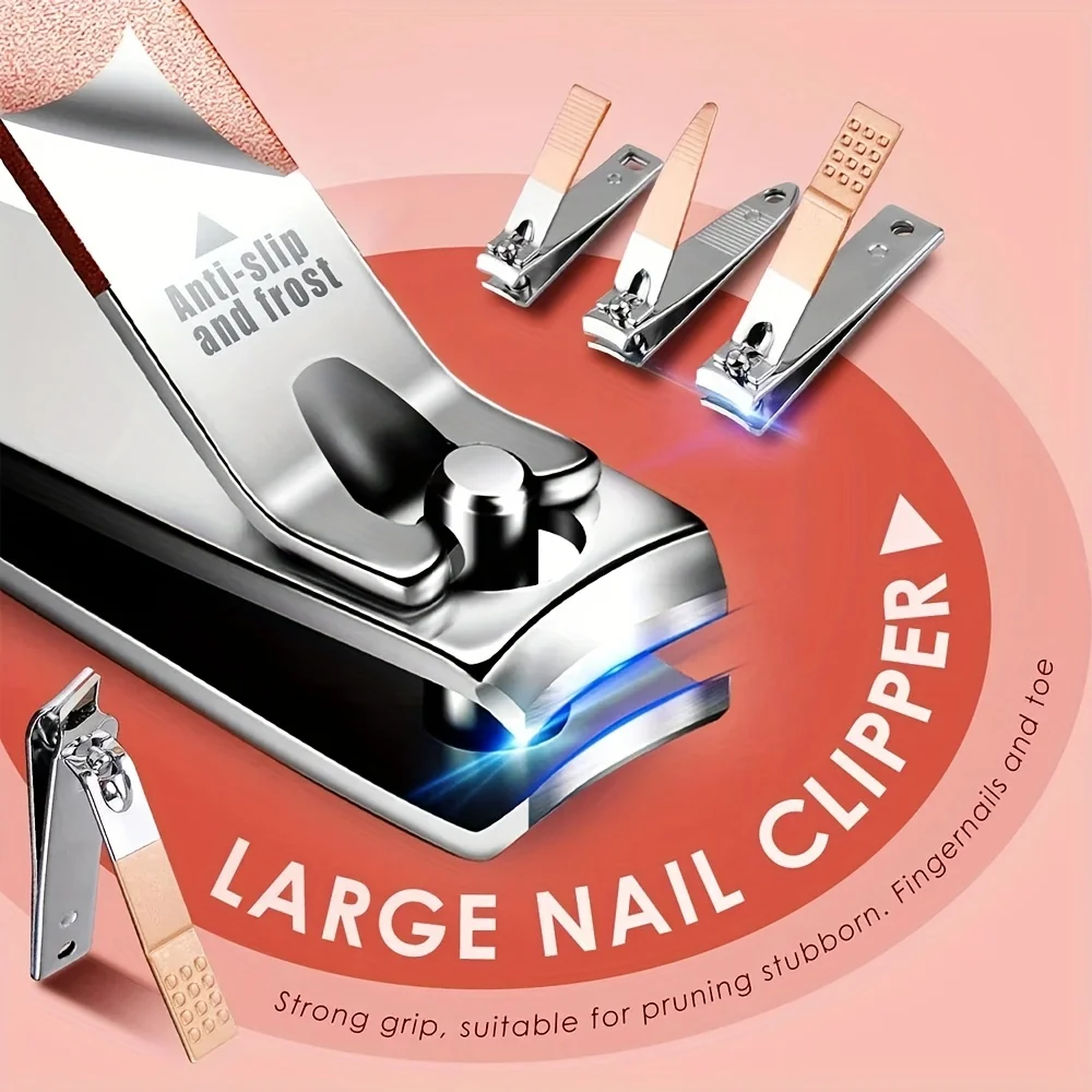 30 pçs profissional conjunto de cortador de unhas de aço inoxidável verde ferramentas manicure pedicure conjunto de 30 pçs kit de preparação de viagem