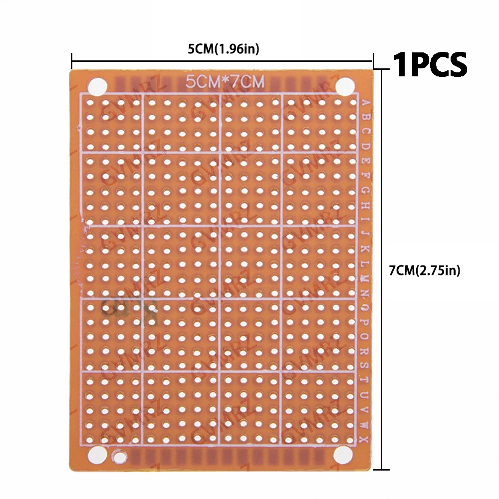 9x15/7x9/5x7 Phenolic PCB Prototype Board Universal Through Hole Perfboard for DIY Electronic Projects  9x15CM 7x9CM 5x7CM 