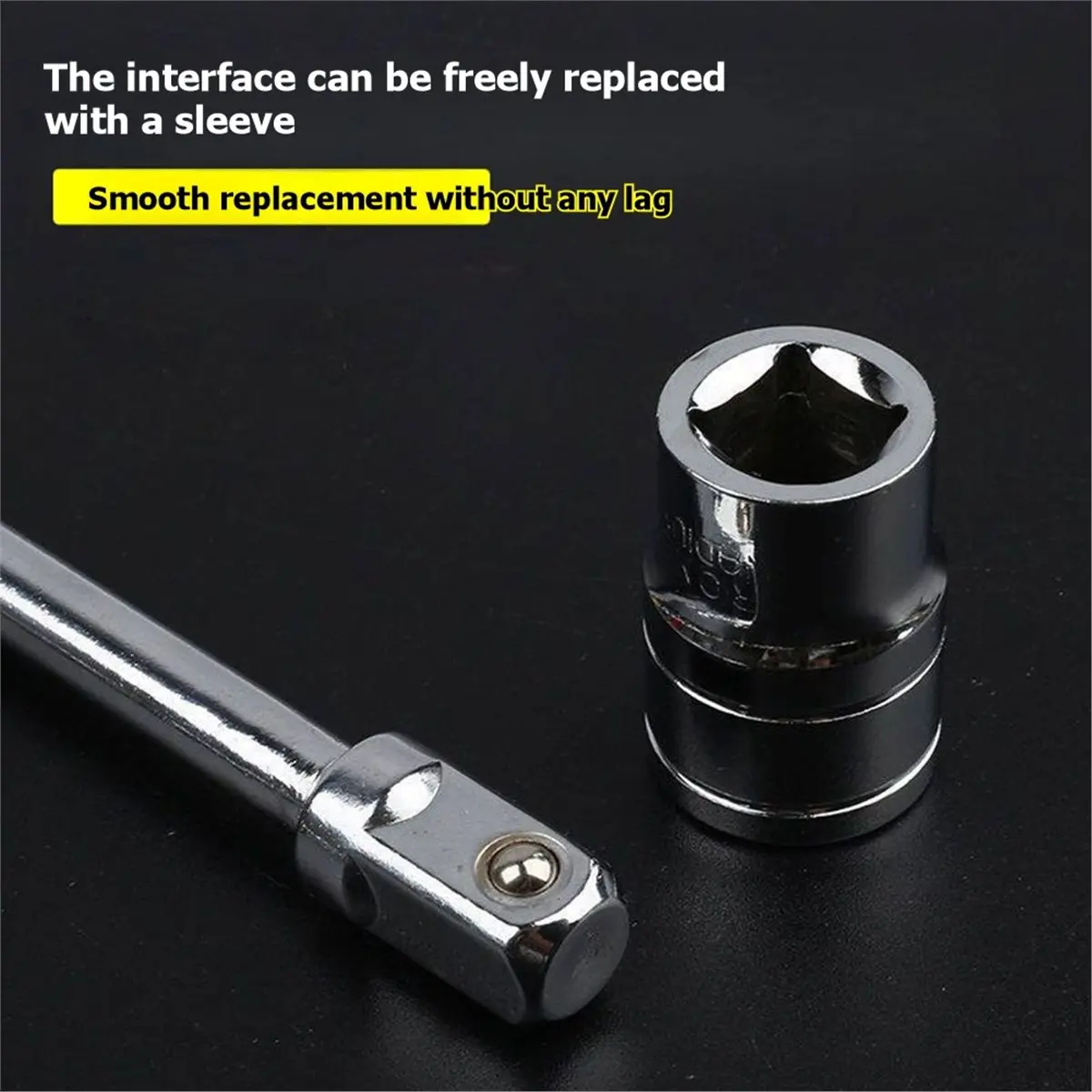 13-Piece T-Handle Hex Socket Wrench Set - Suitable for Automotive Tire, Motorcycle, and Machinery Bolt Maintenance