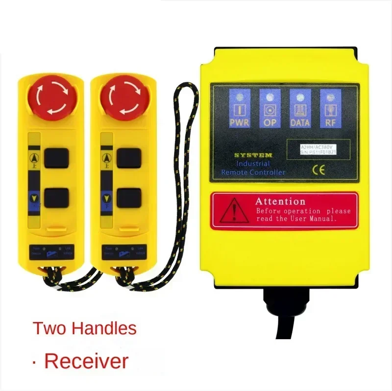 

220V A2HH Electric Hoist With Direct Control Type Industrial Remote Control Built-in Contactor With Emergency Stop