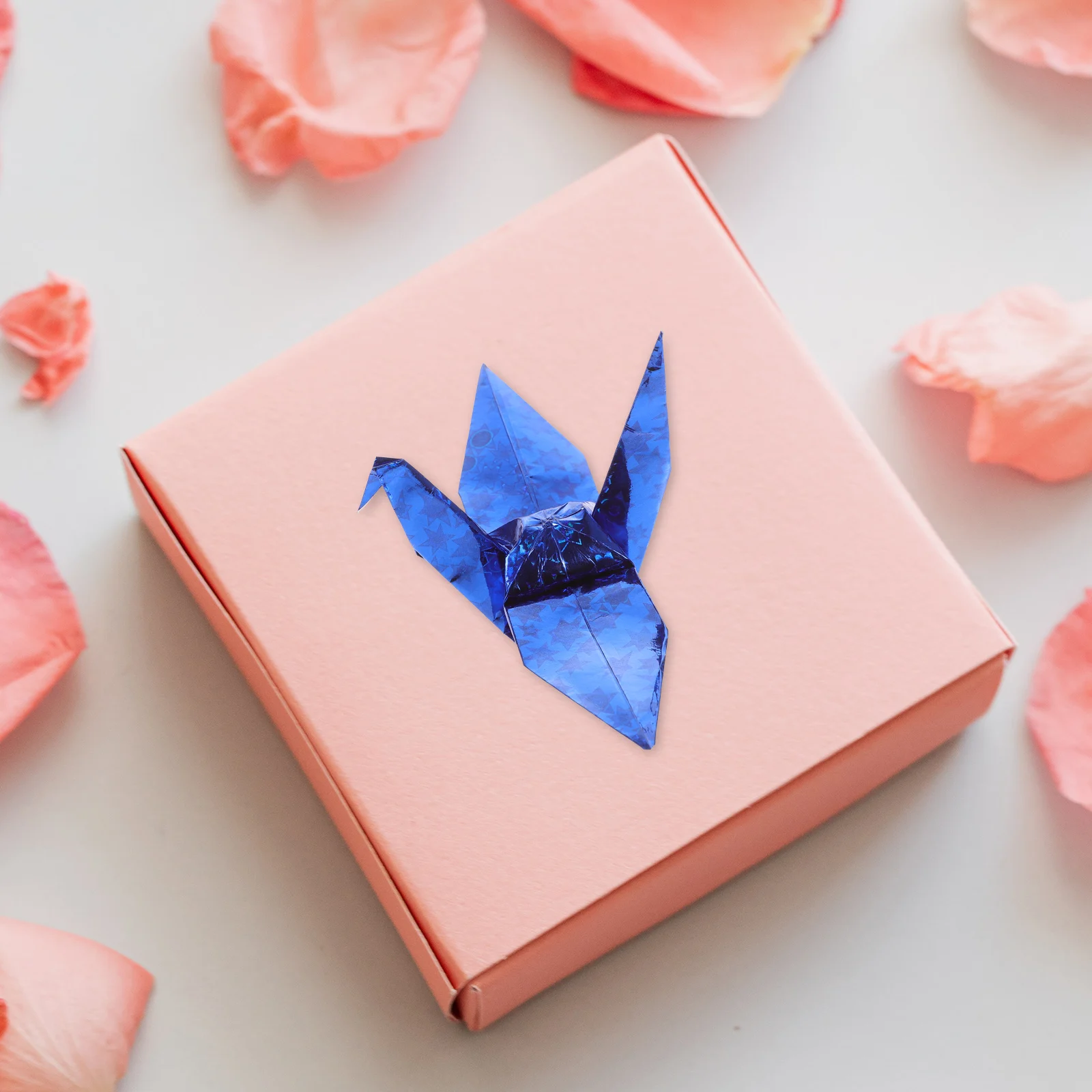 

150 Pcs Origami Paper Crane Papers for Crafts Making Kit Folding Kits Colored Mixed
