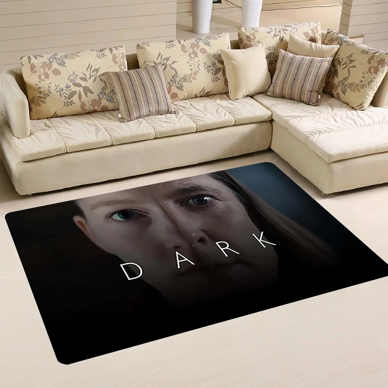 Home N-Netflix Dark Rugs Aesthetic Room Decoration Carpet Entrance of House Bath Mat Kitchen Rug Balcony Carpets Foot Door Mats