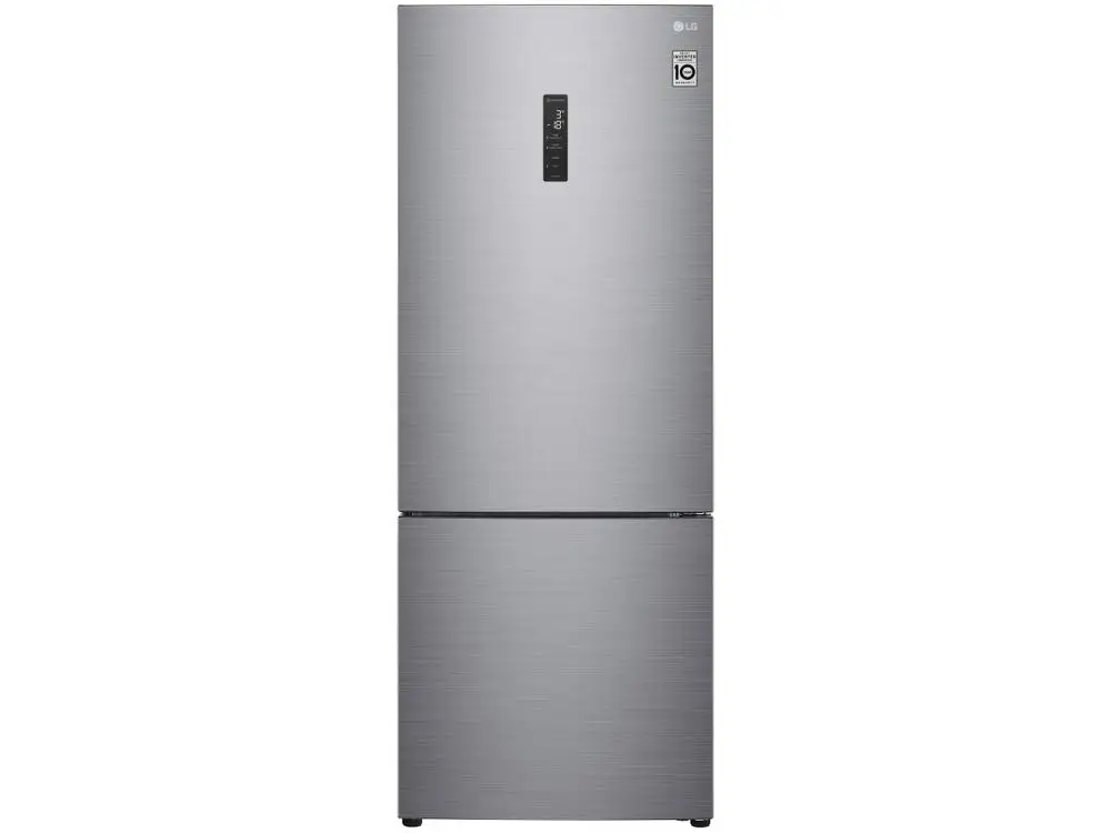 Geladeira/Refrigerador LG Frost Free Smart Inverse Prata 451L Inox Look GC-B569NLLM.APZFSBS - 220V